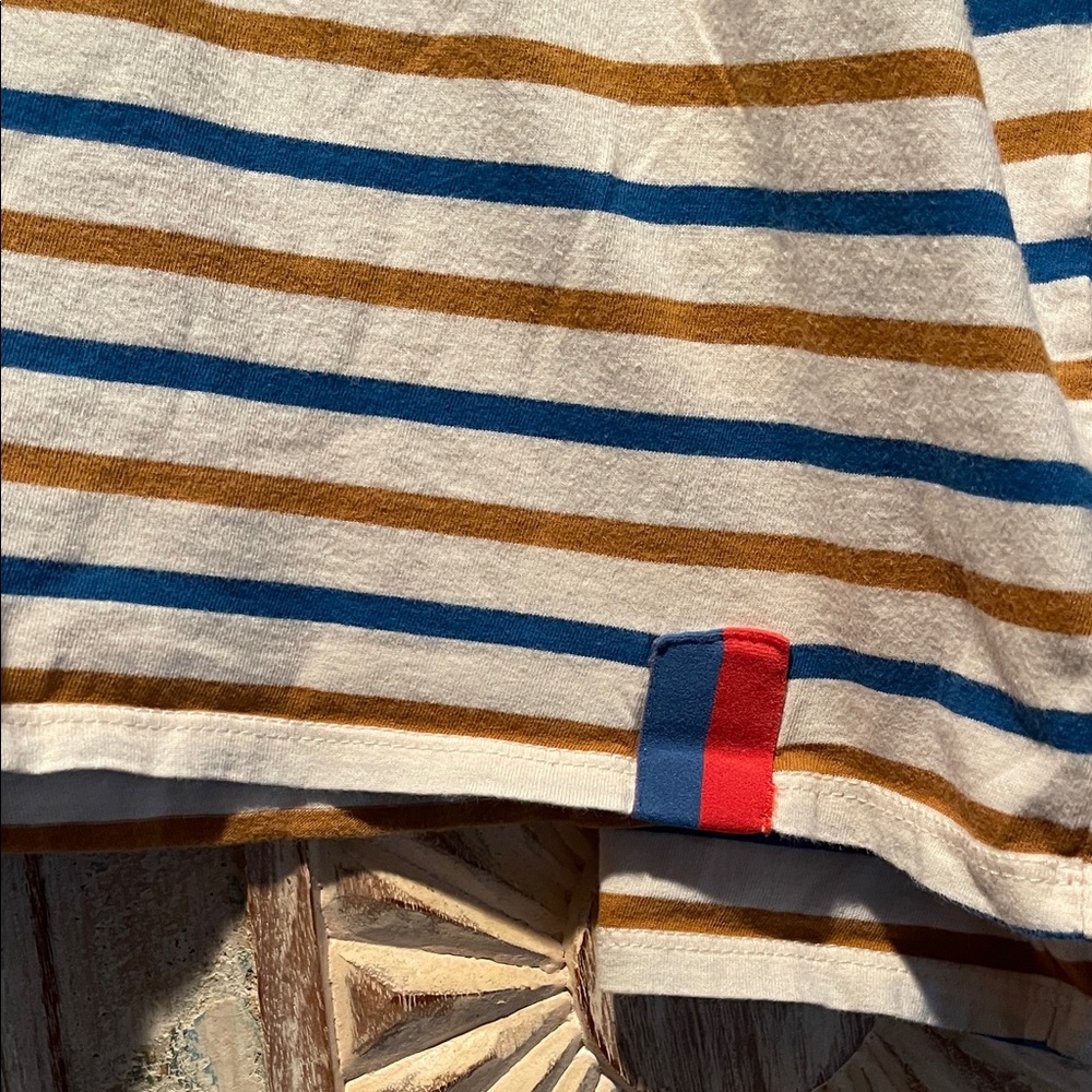 EUC Madewell x KULE Long Sleeve Striped Shirt /3X/ - Picture 8 of 9